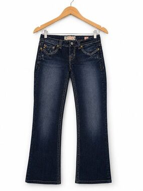 MEK Denim Y2K Western Fremont Easy Low Rise Bootcut Jeans Dark Wash Size 26